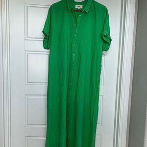 XIRENA LINNET (BODEN) MAXI DRESS•SIZE LARGE•GREEN GLOW